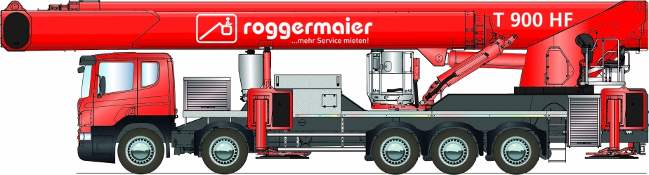 So wird er aussehen, der SKYperformance STEIGER® T 900 HF von roggermaier