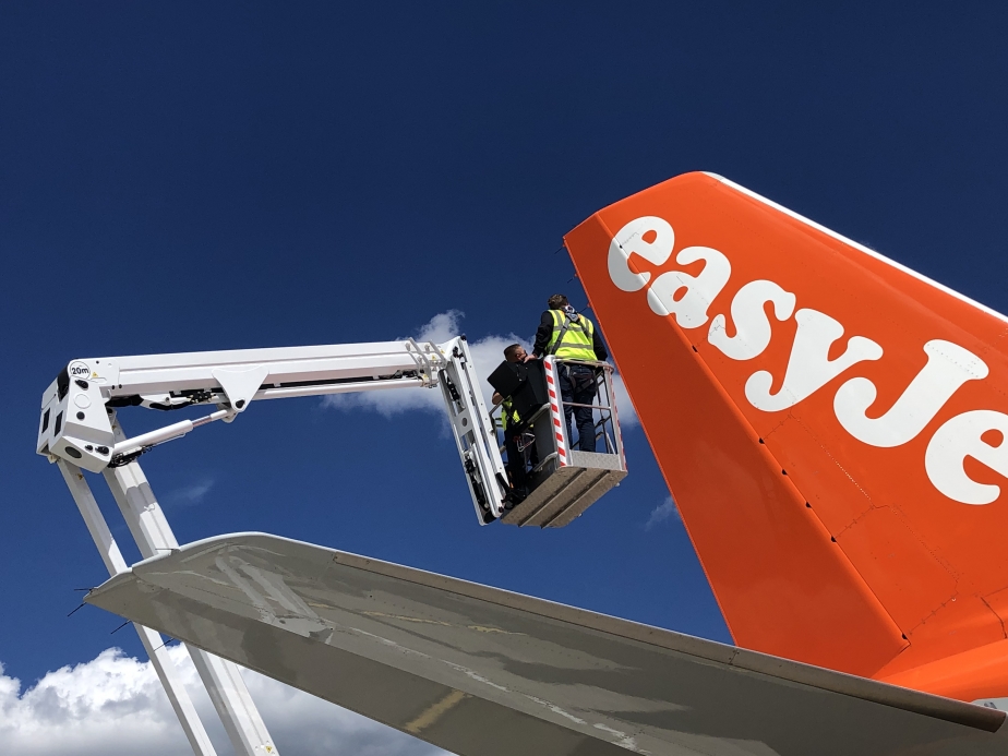 RUTHMANN ECOLINE RS 200 wird bei easyJet eingesetzt