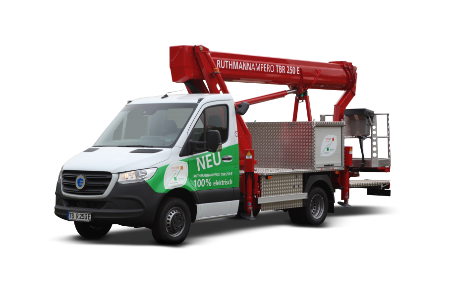 RUTHMANN STEIGER® TBR 250 E - 100 % elektrisch - 100 % flexibel