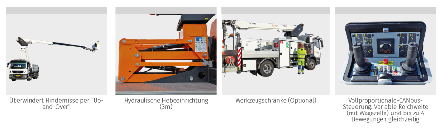 VERSALIFT® VT-66-LFE Ausstattung