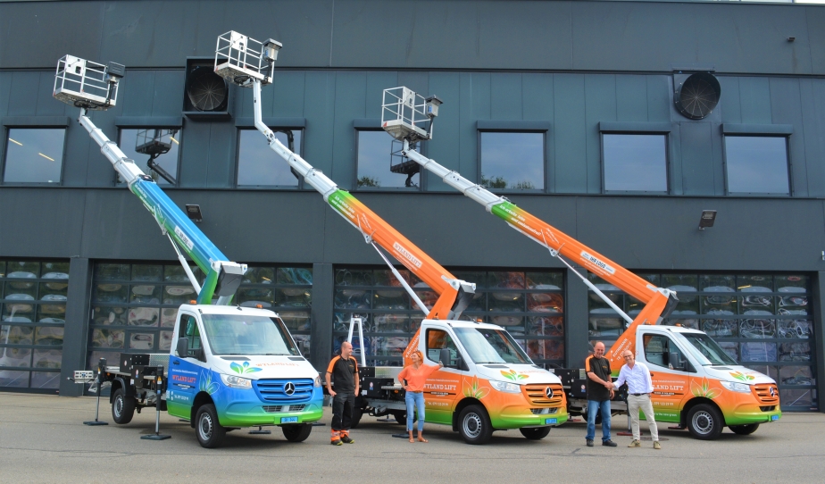 Übergabe Hybrid-STEIGER an Wyland Lift