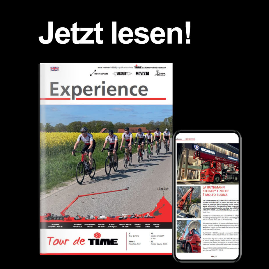 Experience Magazin ist da! Jetzt lesen!