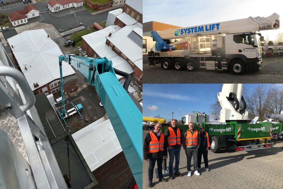 RUTHMANN STEIGER T 700 HF für die Arbeitsbühnenvermieter Schickling, Winkelmann und meyerlift