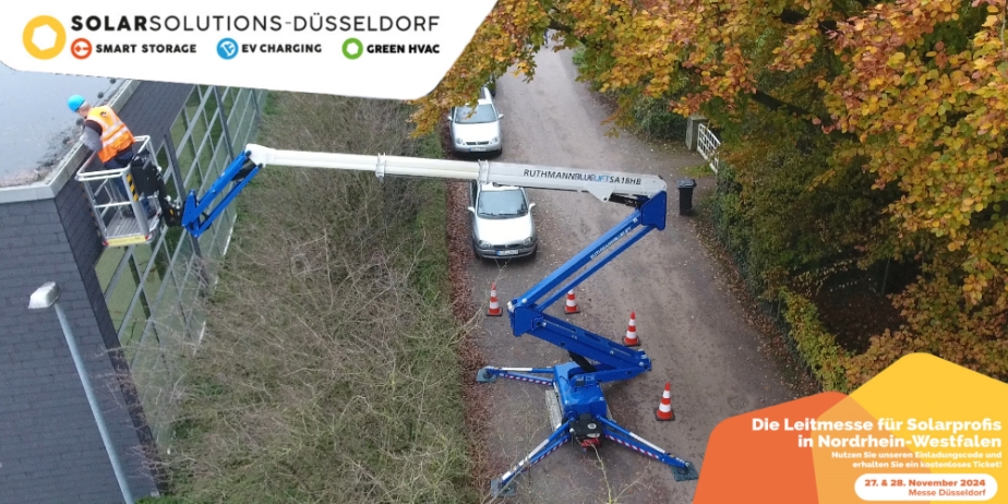 RUTHMANN BLUELIFT SA 18 HB auf der Solar Solutions