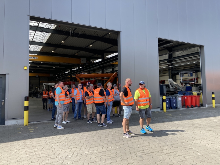 Stadt Coesfeld zu Besuch bei RUTHMANN in Gescher