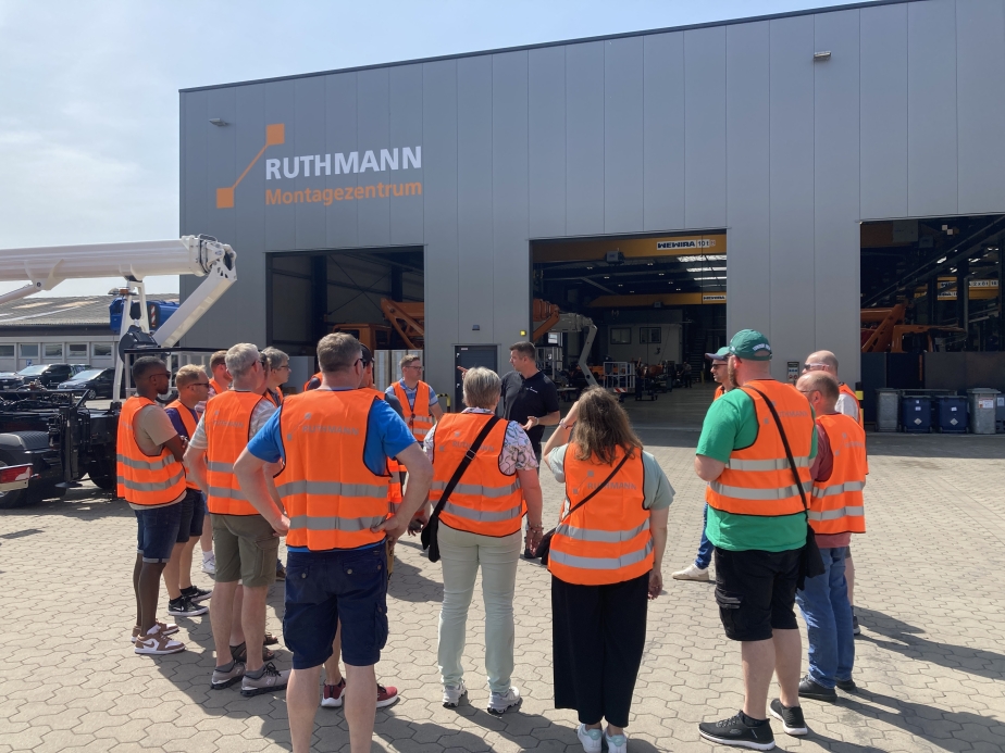 Stadt Coesfeld zu Besuch bei RUTHMANN in Gescher