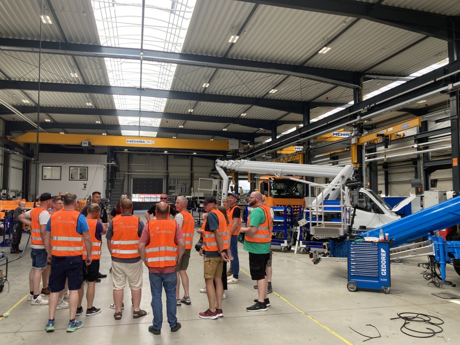 Stadt Coesfeld zu Besuch bei RUTHMANN in Gescher