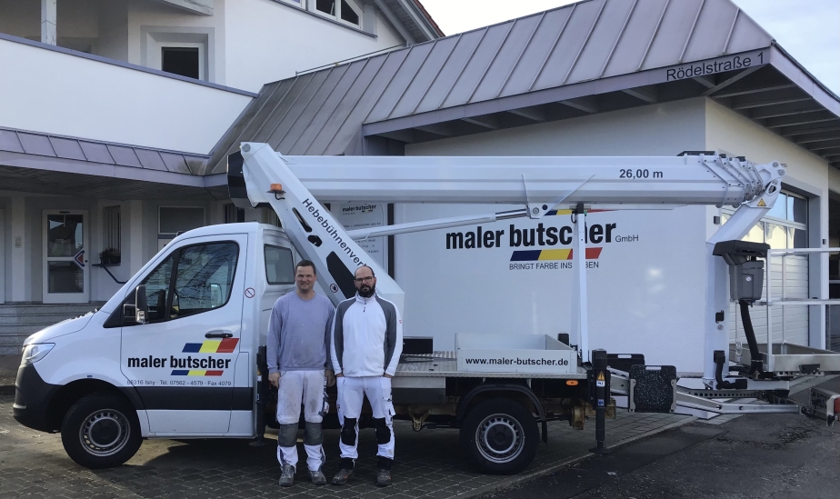 Übergabe Ruthmann Steiger TBR 260 an Maler Butscher