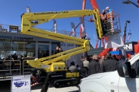 New BLUELIFT SA 20 crawler working platform was presented for the first time at bauma 2025 in Munich.